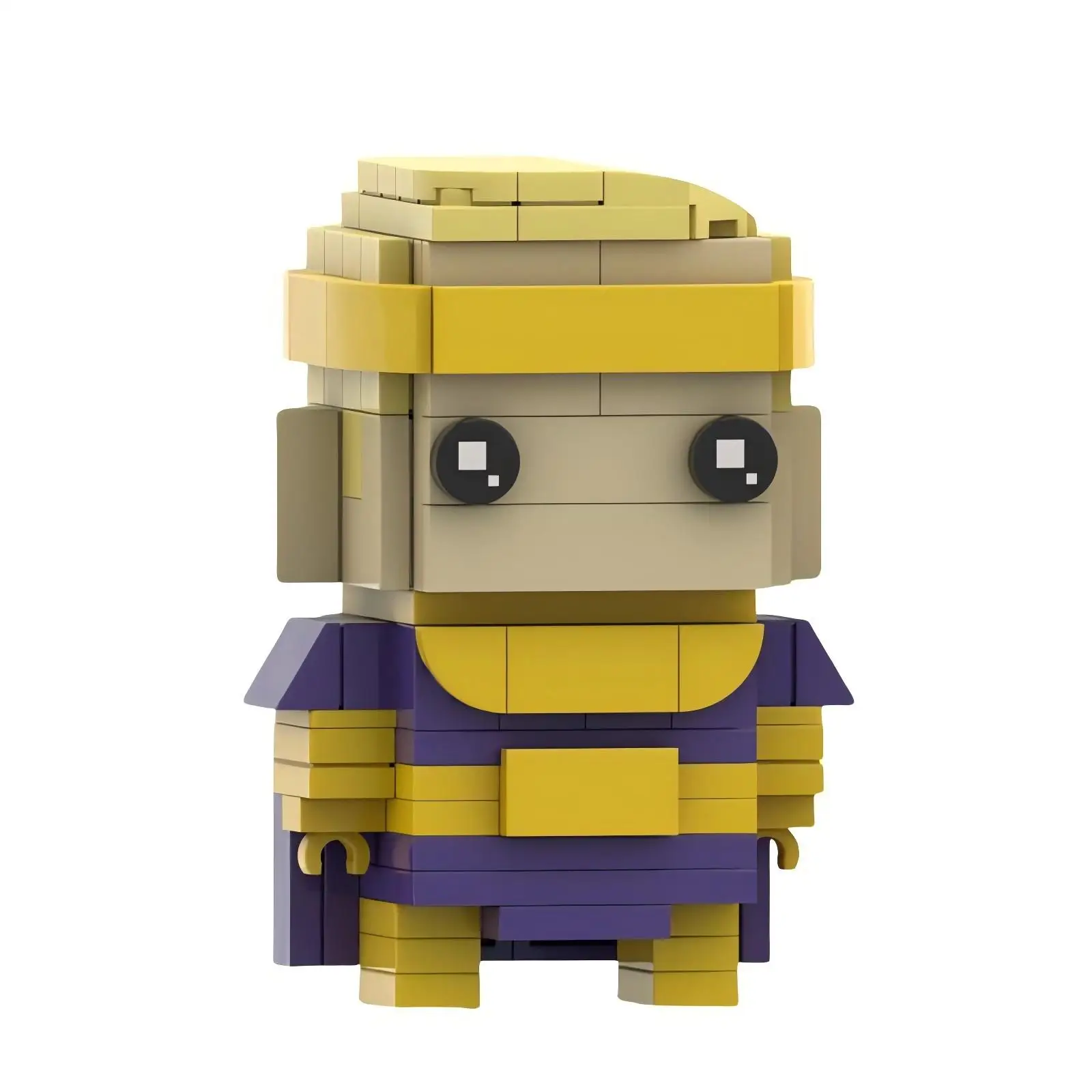 MOC Bambini Assemblaggio Building Blocks Giocattoli Serie di film Eroi Figure Brickheadz Bambole di cartoni animati Modello Collezione di compleanno per adulti Regalo