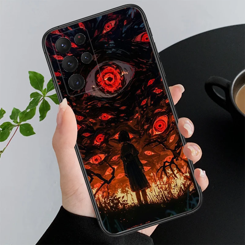 

Horror Anime Art Phone Case For Samsung S25 S24 S23 S22 S21 S20 Ultra S20 S22 S21 S23 S20 FE S24 Plus