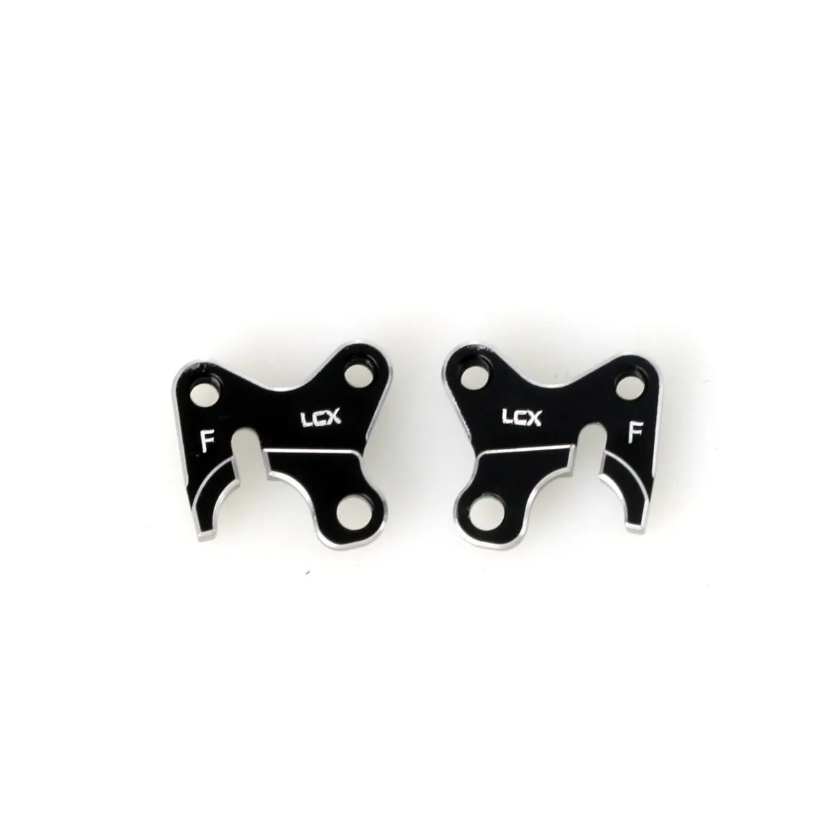 LCX Racing 1/18 RC Crawler CNC eje delantero de aluminio montaje de choque inferior para Traxxas TRX4M F150 piezas mejoradas Accesorios