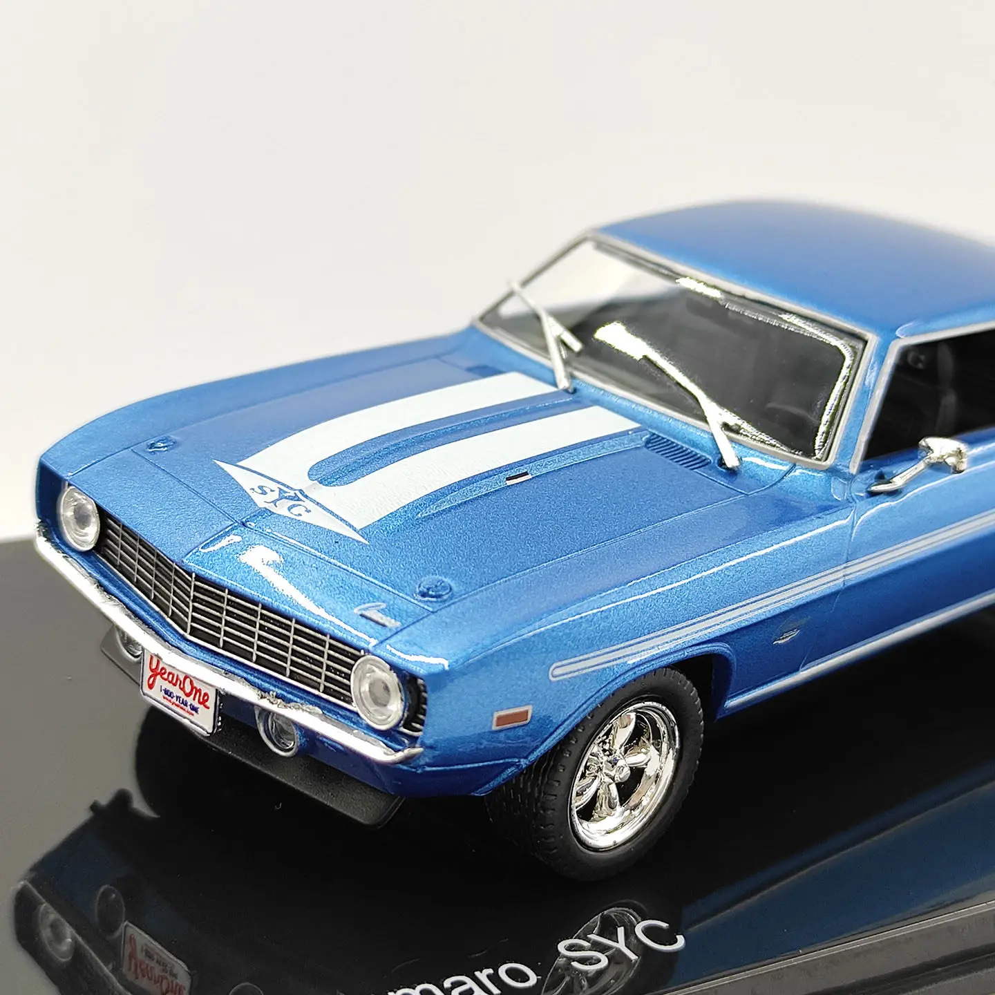 Modelo a Escala 1:43 de Aleación Fundida a Presión, Chevrolet Yenko Camaro SYC, Autos Deportivos de Juguete, Clásicos, Nostalgia, Regalo para Adultos, Souvenir, Exhibición Estática