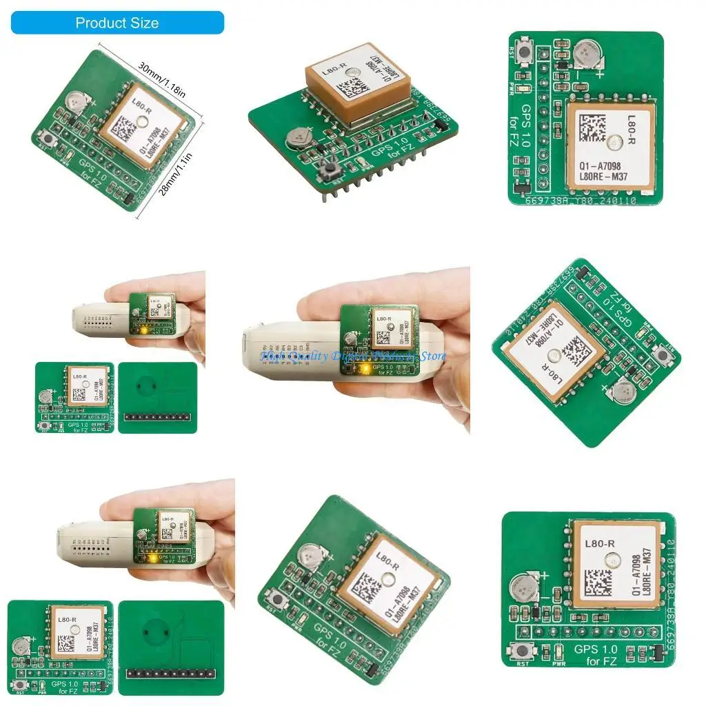 

U2JE Global Positioning System Module for Integrated Antennas Positioning Module 9600 Baud Rate Replacement for Accessory