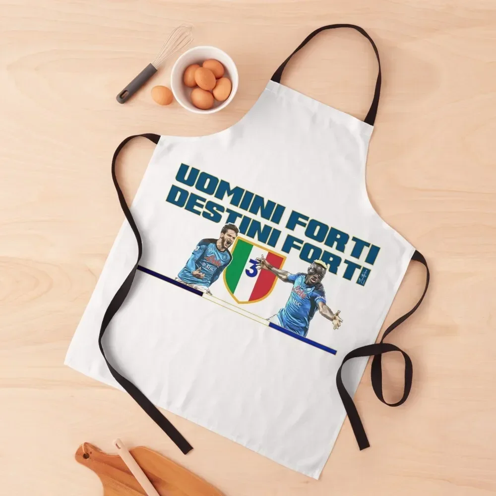 Uomini forti, Destini Forti - Kvara-Osimhen Apron waterproof for women Kitchen Front Apron