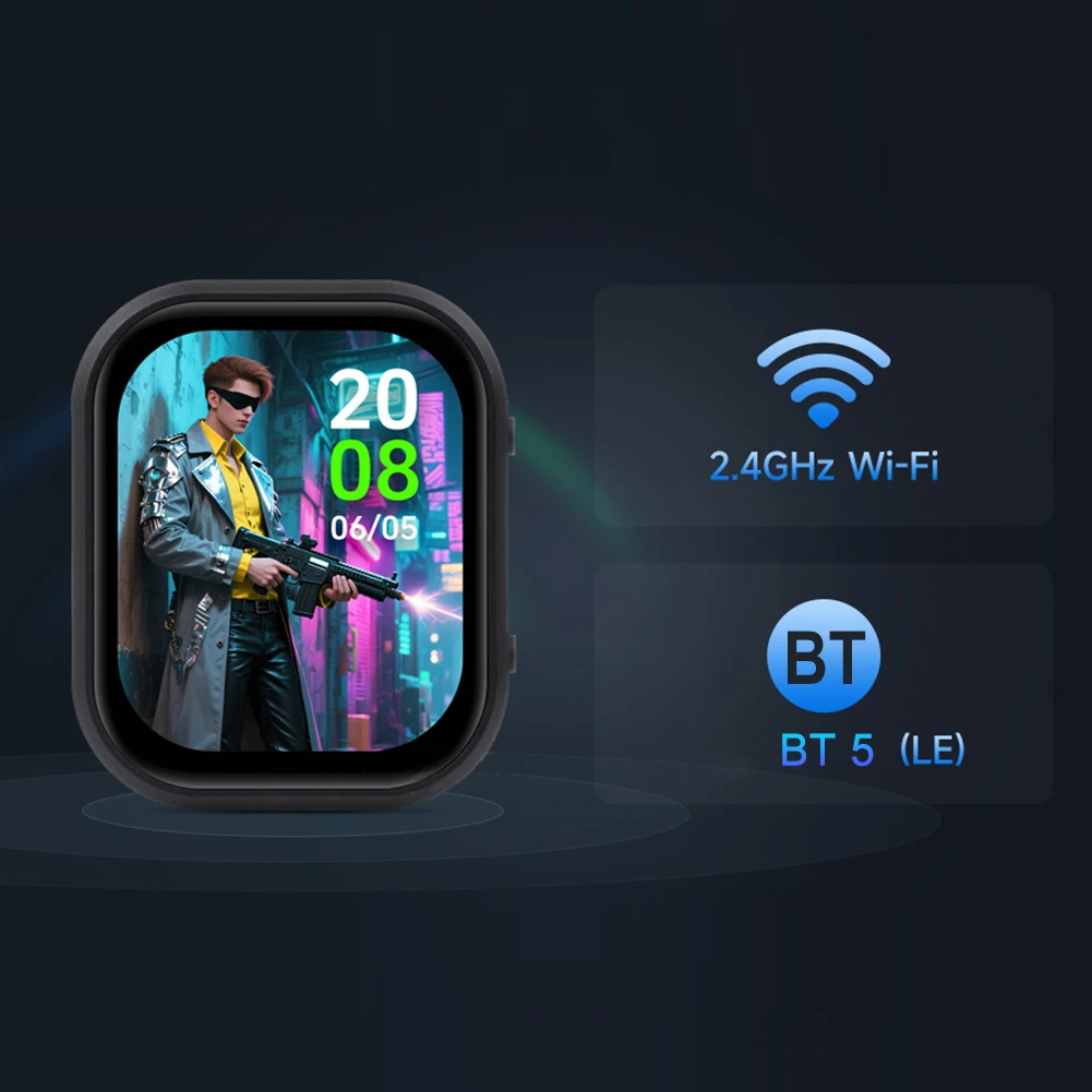 

Плата разработки ESP32 S3, 2,6-дюймовый сенсорный экран AMOLED, 368 × 488, программируемые часы QMI8658/MIC/Audio/Bat, голосовой чат AI