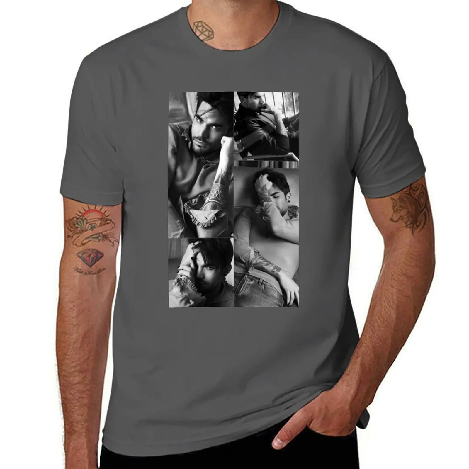 B&W Adam Lambert T-…