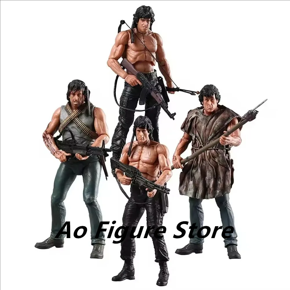 

NECA Rambo First Blood PVC Action Figure Model Collection Gift Toy