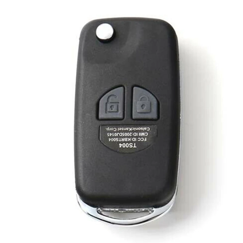 Car Remote Key Fob Uncut Shell Case Keychain for Suzuki Jimny JB74 2019+