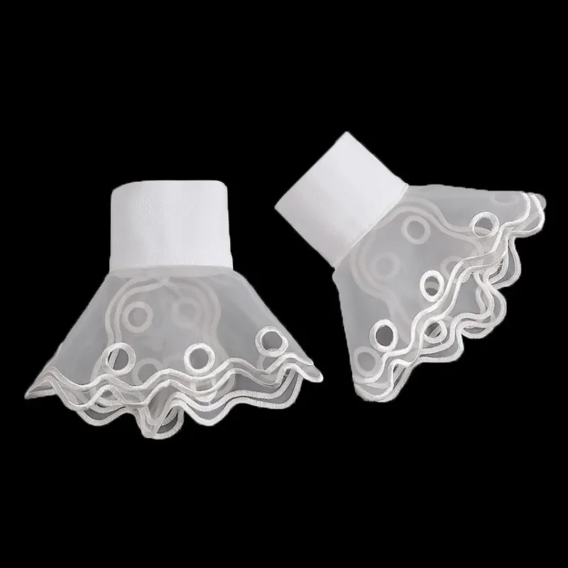 أزياء مجوفة من المعصم كاذبة الكفة الأكمام للمرأة وهمية الأكمام الكفة معصمه القرن الديكور