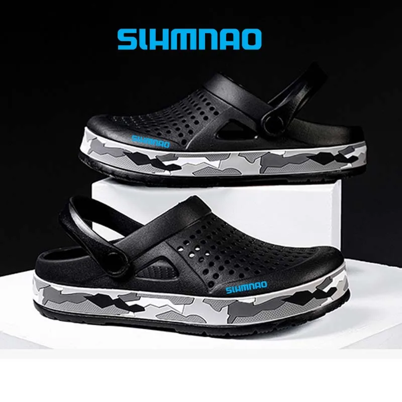 Summer Outdoor Beach Casual Sandals, Lightweight and Breathable Household Shoes, Anti Slip and Breathable Fishing Slippers image 2