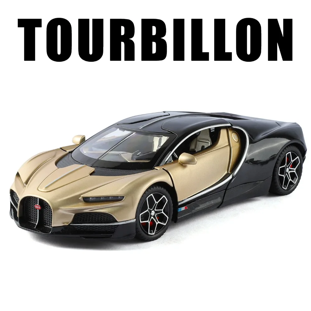 

Масштаб 1:24, турбийон, атлантическая модель автомобиля, игрушка, металлическая литая под давлением, амортизирующая дверь, открытые суперкары для детей, праздничные подарки