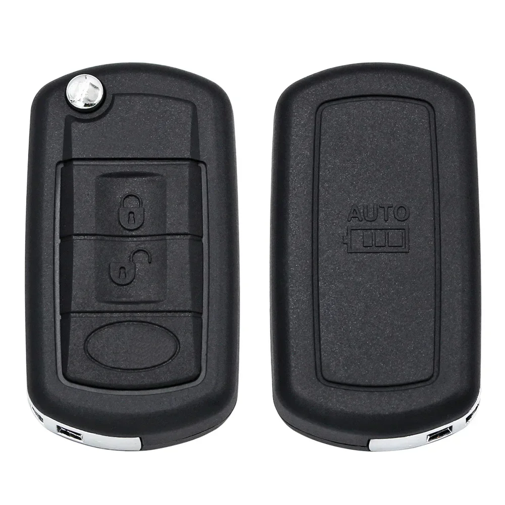 Ecusells 3 Buttons Remote Key 315MHz 433MHZ for Land Rover LR3 Range Rover Sport with PCF7935 Chip HU92 Uncut Blade