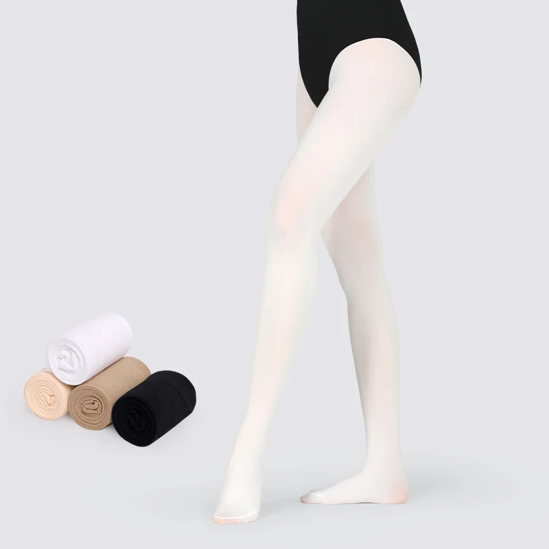 Wholesale Ballet Tights 60D Antibacterial Moisture Wicking Dance Socks For Toddler Girls Woman Dance Seamless Pantyhose Stocking