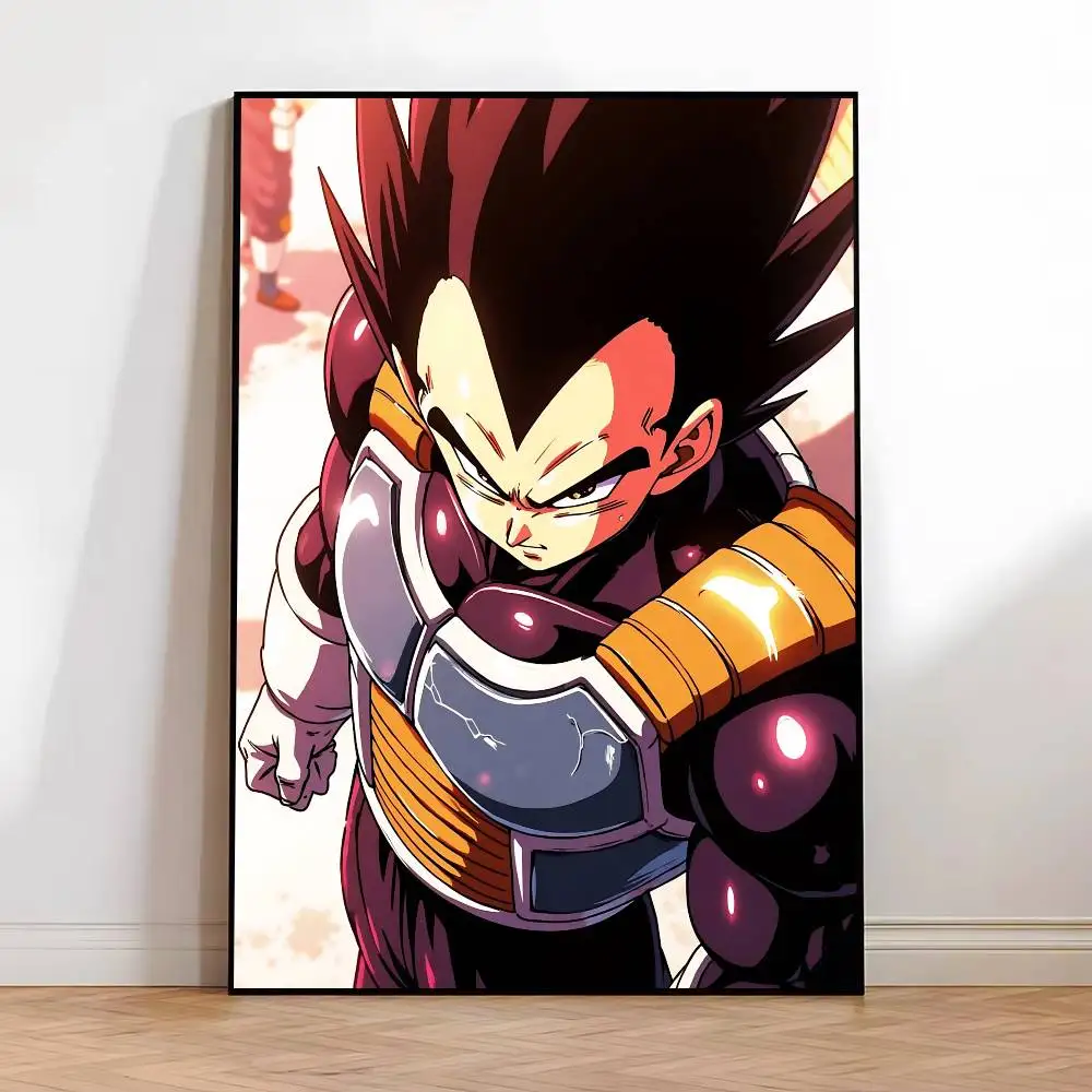 1 Stück Anime Dragon Ball Vegeta Poster HD-Druck Vintage Wandkunst Dekoration für Zuhause und Arbeitszimmer – Detail 5