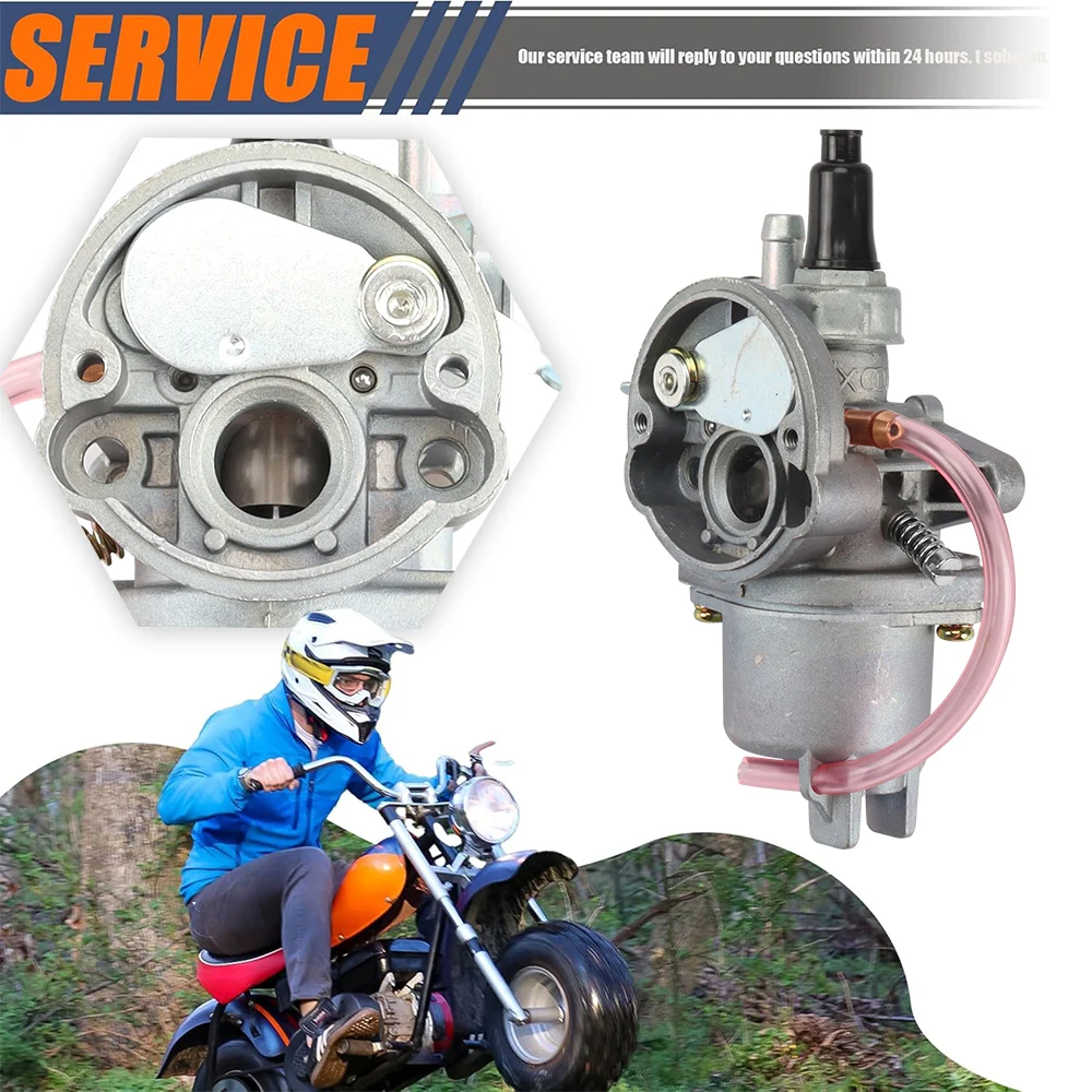2 Stroke Carburetor Replacement Parts For 43cc 47cc 49cc Engine Mini Moto ATV Quad Dirt Pocket Bike Go Kart view 3