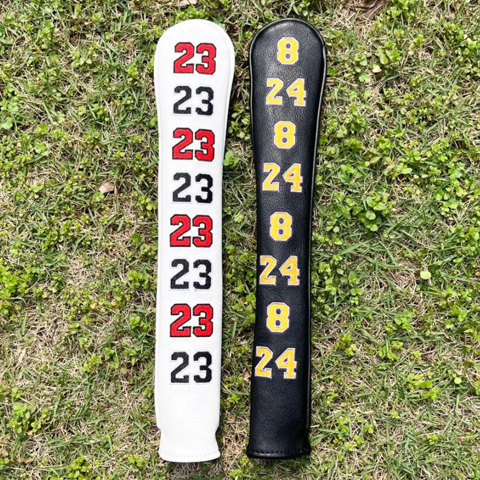 

Чехол для клюшки с выравниванием, чехол для головы для гольфа, водонепроницаемая защита из искусственной кожи для тренажера для качелей, упражнений на открытом воздухе, принадлежности для гольфа