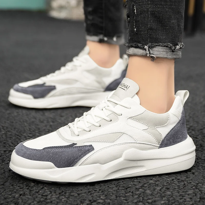 

High Quality Fashion Low Sneakers for Men shoes Breathable Comfortable Outdoor Lace Up Walking Sports Sneakers Blockbuster