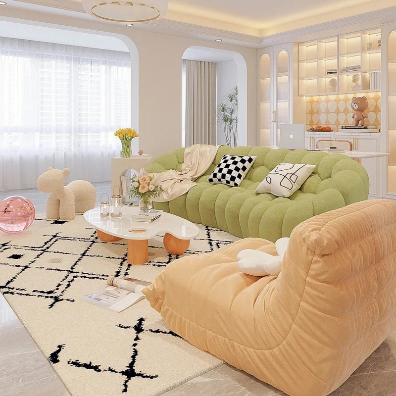 Gebogenes Designer-Blasensofa von Internet Celebrity