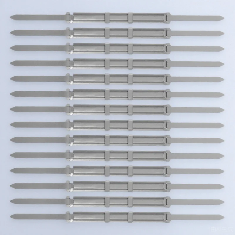 

50pcs Metal Binding Spines For 2 Hole Punch Office School Document Organizer File Filing Strip Notebook Binding Coils