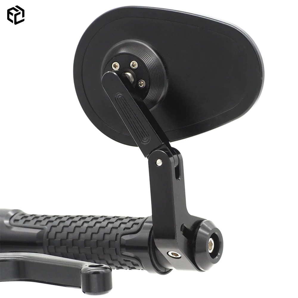 Motorcycle Bar End Mirrors Handlebar CNC Aluminum Black Moto Accessories For Harley Sportster S 1250 RH1250s Nightster 975