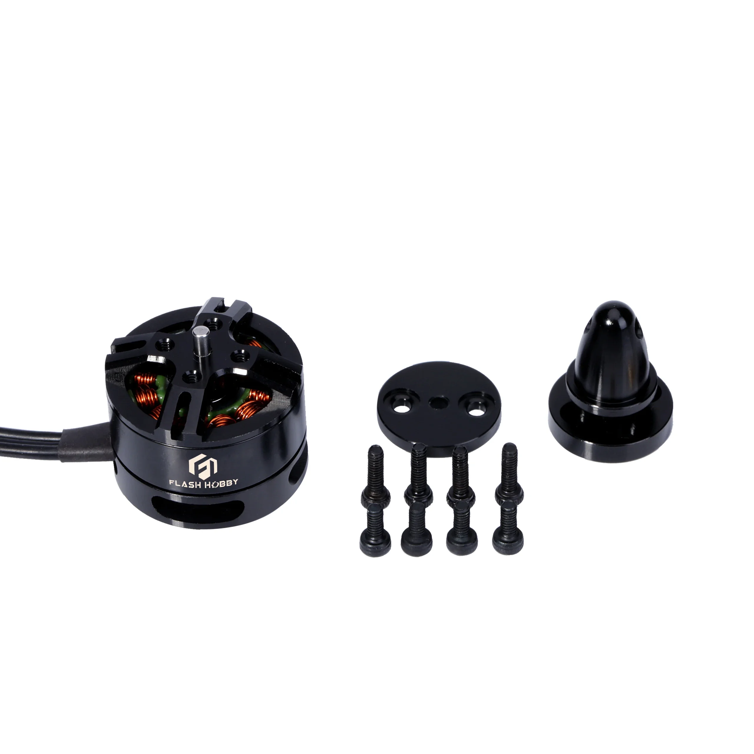 FLASHHOBBY BE1806 1400KV/2300KV/2700KV Brushless Motor - High Thrust Outrunner for RC FPV Drone thumbnail 4