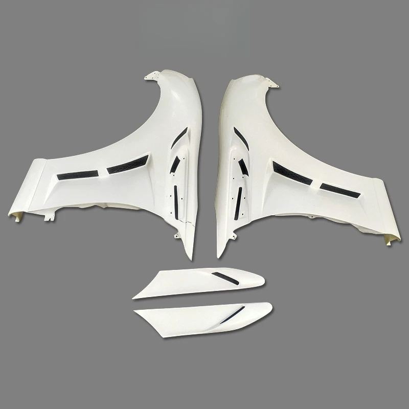 Durable C-West Style Fiberglass Front With Duct 10mm Wider Fit FT86 GT86 FRS ZN6 BRZ ZC6 2013-2021 Car Modification A 4