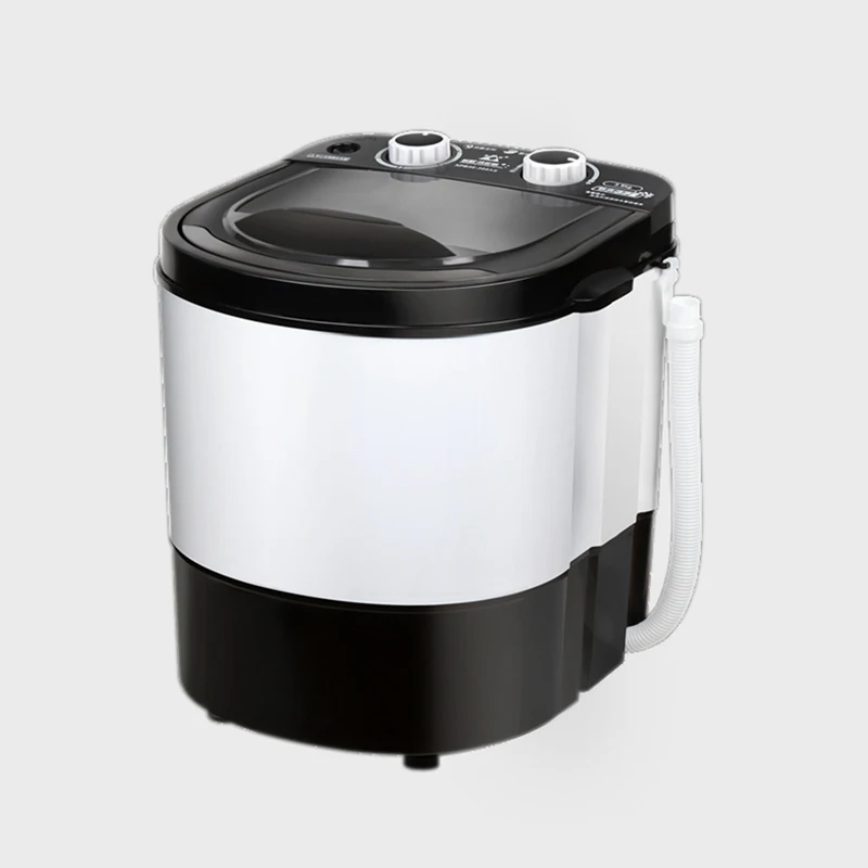 Mini Washing Machine, Single Bucket Washing Machine, Household Semi-automatic Washing and Stripping Integrated Machine 2.2kg