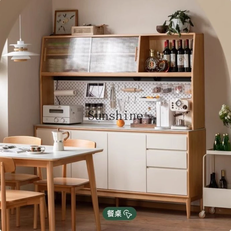 

Modern simple wall integrated floor locker rock slab household storage cupboard