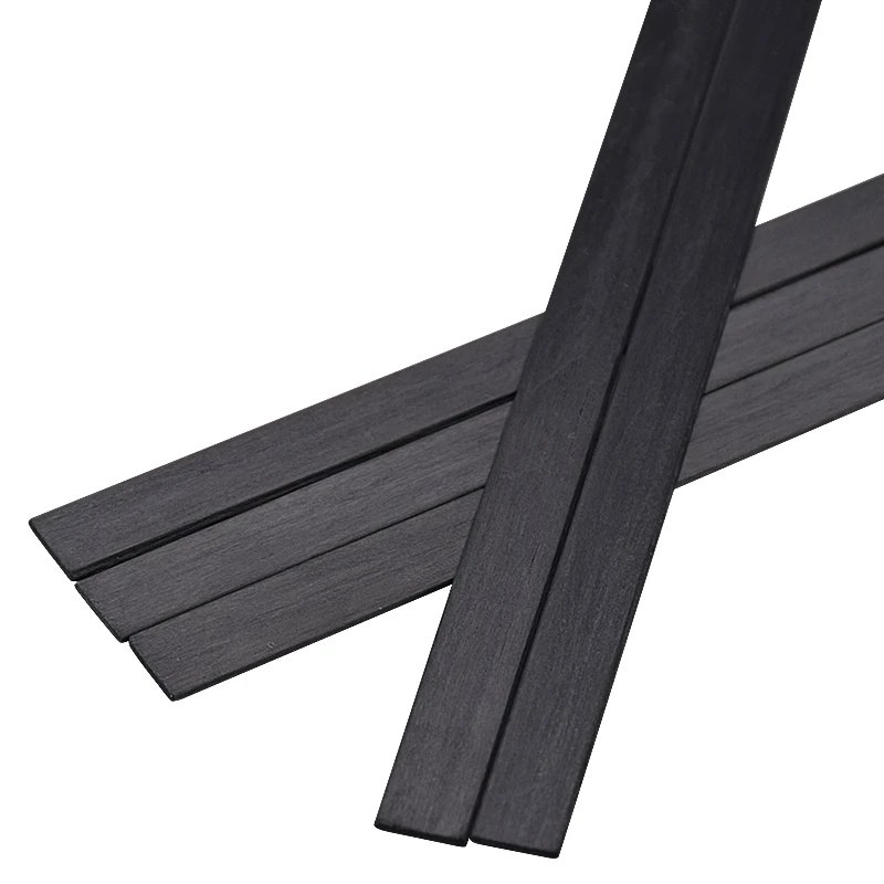2Pcs Length 500mm Carbon Fiber Material Thickness 0.5-6mm Width 3-30mm Carbon Plate