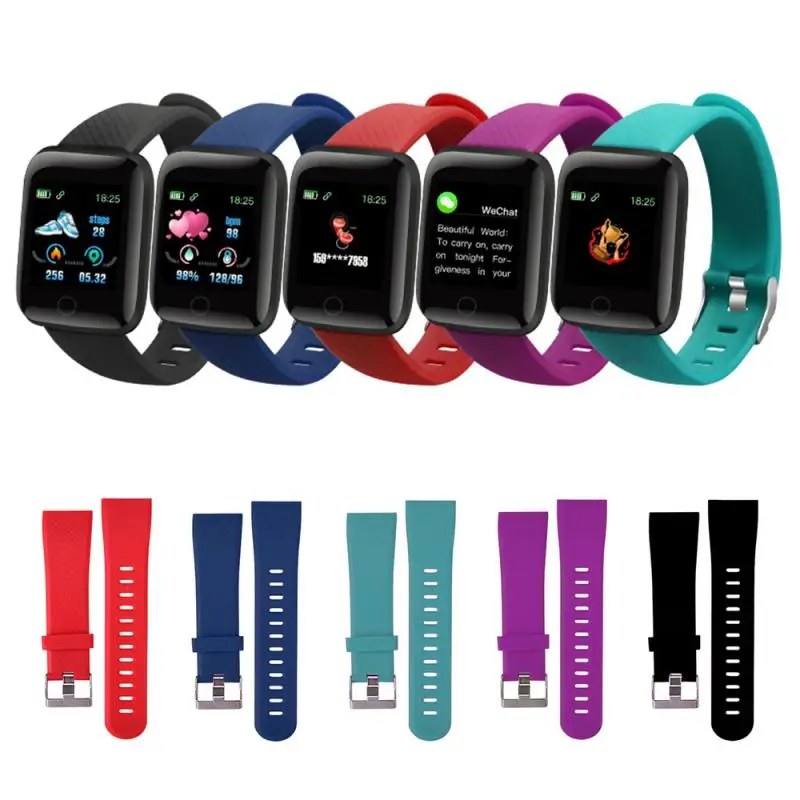 Straps For 116 Plus Bracelets For 116 Plus Sports Straps Watch Silicone Wrist Straps For 116 Plus Bracelets For 116 Plus Straps