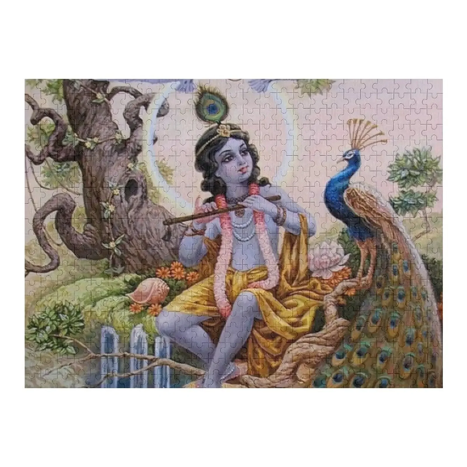 

Krishna Jigsaw Puzzle Custom Personalized Kids Gifts Puzzle