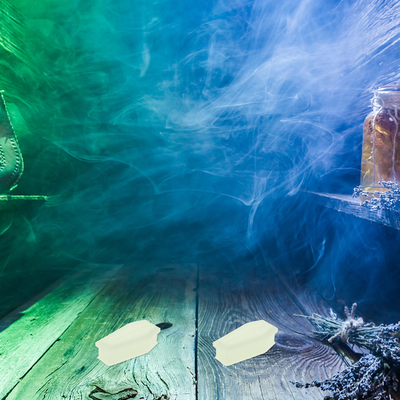 

20Pcs Mini Coffin Boxes Halloween Party Decor Glow in The Dark Design Spooky Ambiance Interactive Prank Props Coffin Decor