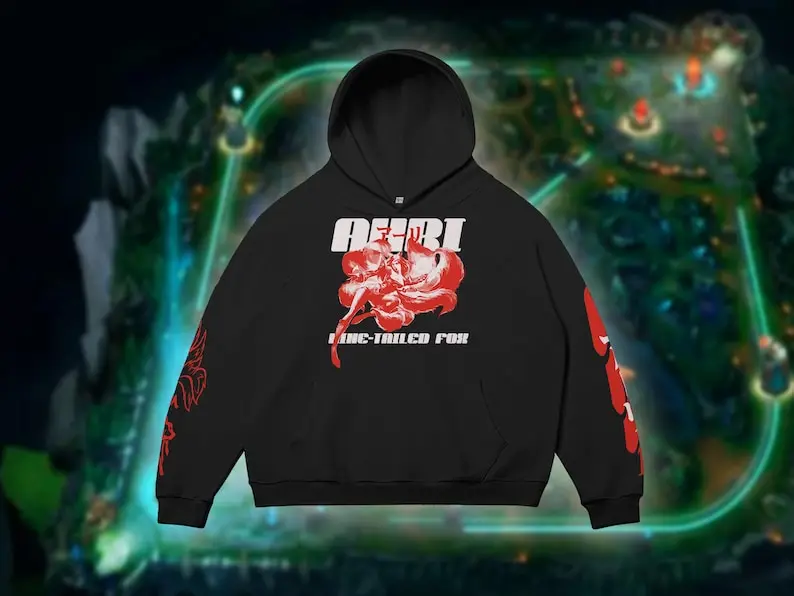 

Ahri Hoodie. Champion Main Hoodie. Teenager Hoodie Gift. Birthday Kids Gifts. Comfy Hoodie for Gamers.