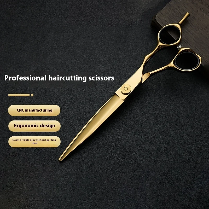 

tijeras barbero profesional hair scissors 미용가위 7.0 Japan440C hairdressing scissors specially designed barbers barber shops
