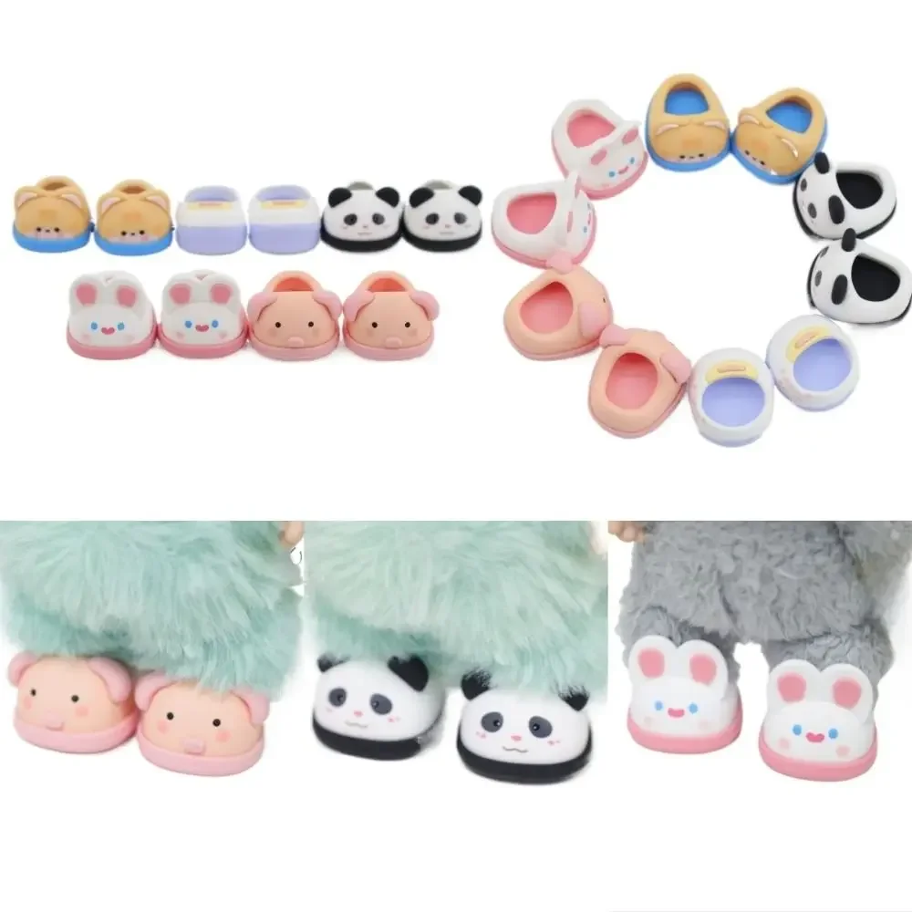 10/15/17 سنتيمتر دمية ل 17 سنتيمتر الأحذية المواد الجلدية البلاستيكية لطيف تصميم دمية الأحذية رائعتين نمط الحيوانات الأليفة الحيوان سلسلة أحذية بولي PU #3