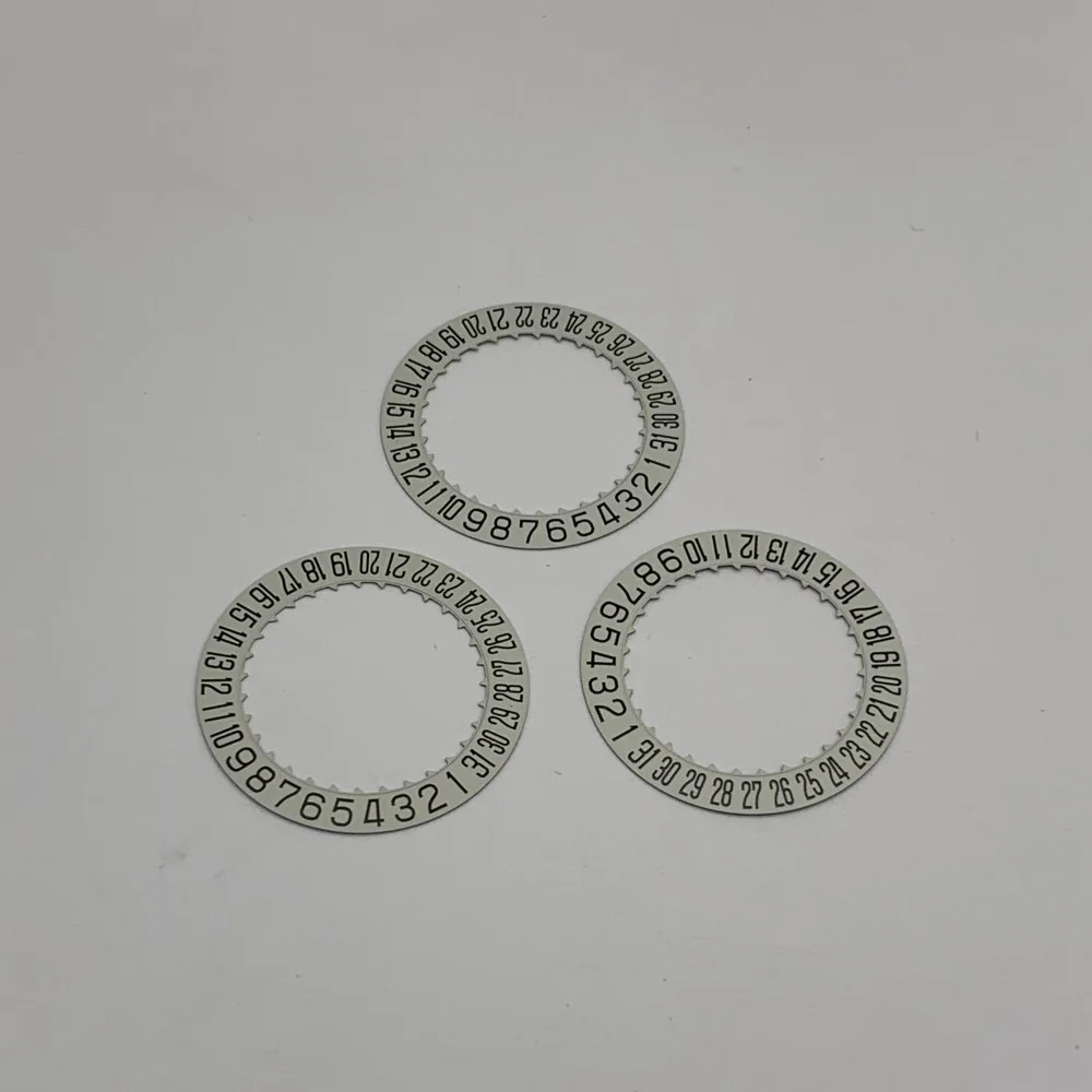 Calendar Disc 6 o'clock Position Watch Accessories Suitable for 9015 Movement  Watch Repair Parts Date Disc