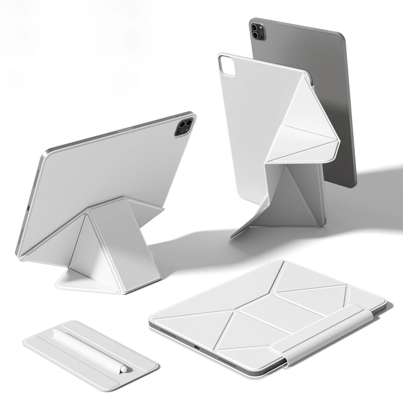 Dynamische Folio-Hülle für iPad Pro 13 11 Hülle 2025 M5 M4 2026 Funda Hülle für iPad Air 13 11 Cover 11./10. Generation Mini A17 6 Pro 12.9