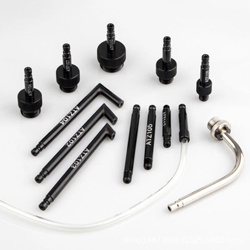 Imagem -02 - Atf Transmissão Enchimento Adaptador Conjunto Mudança Máquina Distribuidor de Combustível Bombeamento Trocador de Óleo Caixa de Engrenagens Óleo Enchimento Ferramenta Conjunta 13 Pcs