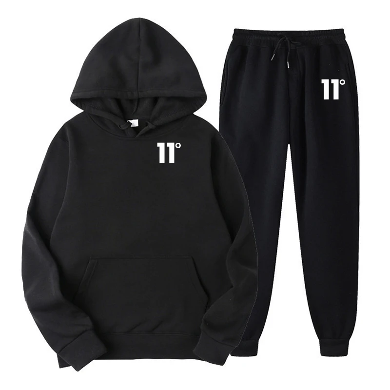 

Autumn New Men's Digital Printing 2PCS Tracksuit Hoodie & Drawstring Waist Pants Sports Casual Outfit For Men