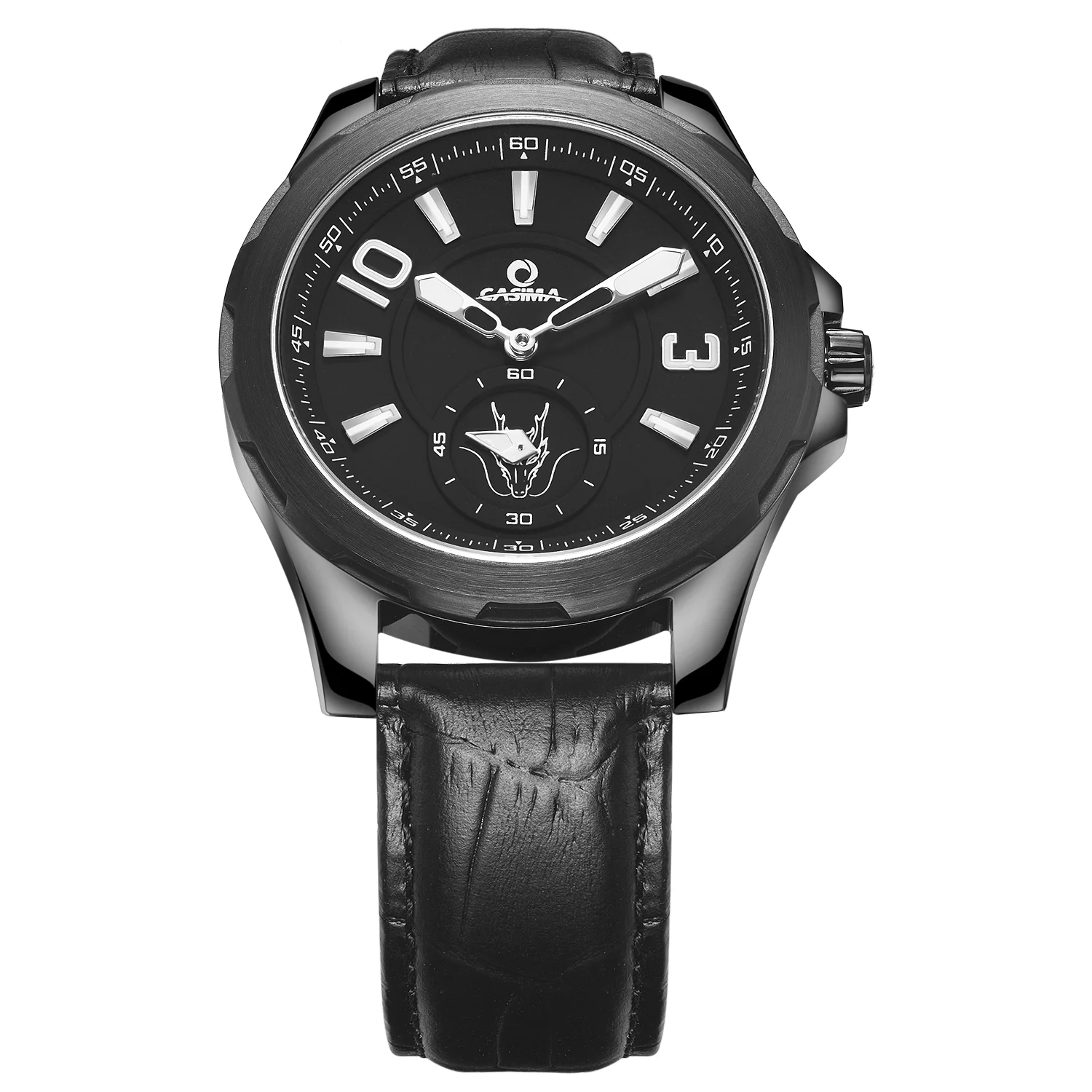 CASIMA Coppia Orologi Orologio da polso Wports da uomo, Movimento al quarzo, Luminoso, Impermeabile, Tendenza semplice, Modello ST-8312-1024