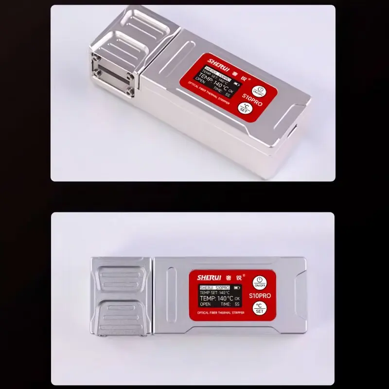 Fiber Stripping Clamp-Type Thermal Stripper Tail   Bare Fiber 1-60 Core Bundle Ribbon Fiber S-10