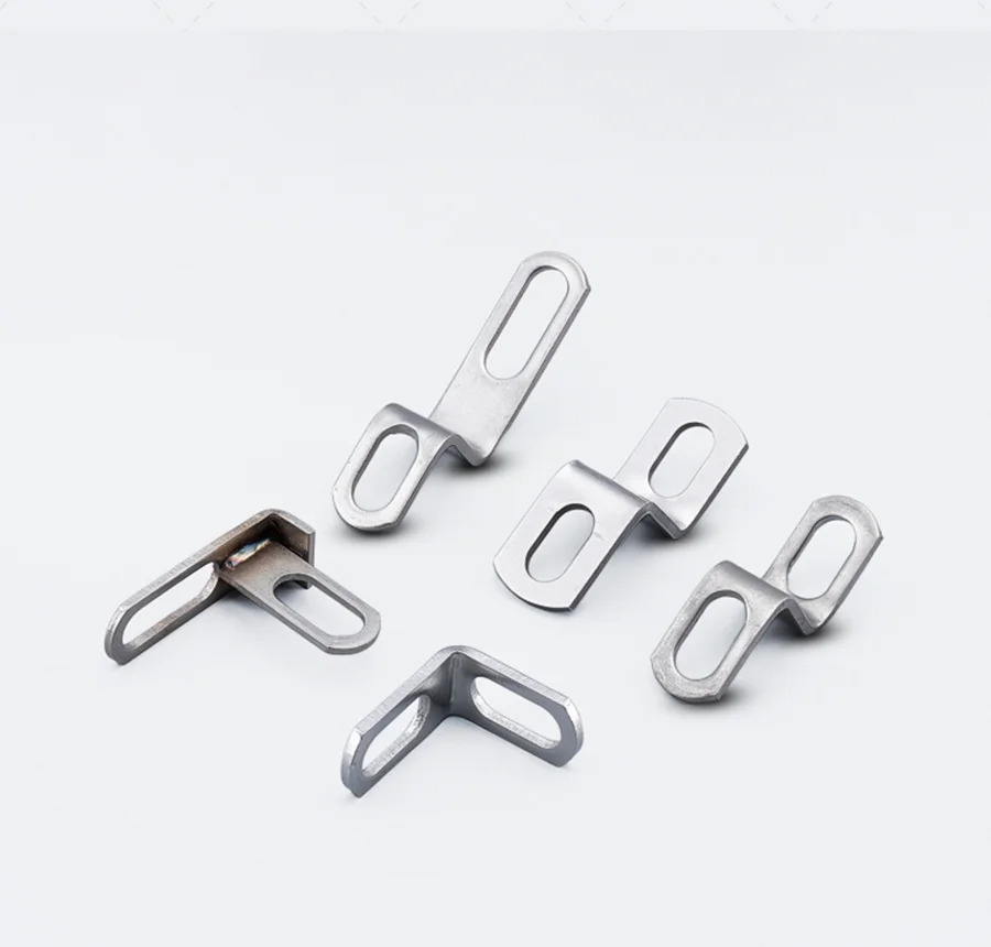 1/2/3 PCS Z/L Shape Motorcycle Exhaust Pipe Clamps - Stainless Steel Fixed Bracket for Exhaust Modification
