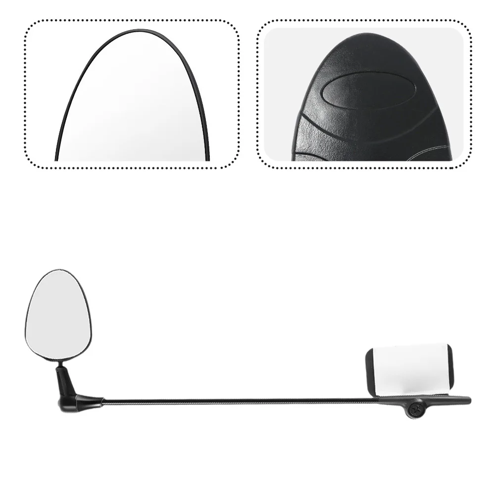 

Bike Rear Mirror Professional High Definition 360 Rotational Adjustable Lightweight Supplies Cycling Safety