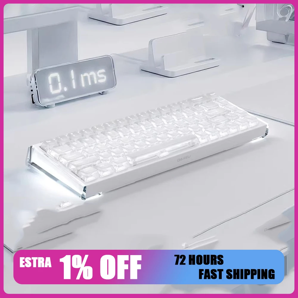 

DAREU COOL68 Magnetic Keyboard RT Accuracy 0.01mm 8Khz Low Delay RGB Gaming Mechanical Keyboard Gasket Hot Swap Accessories Gift