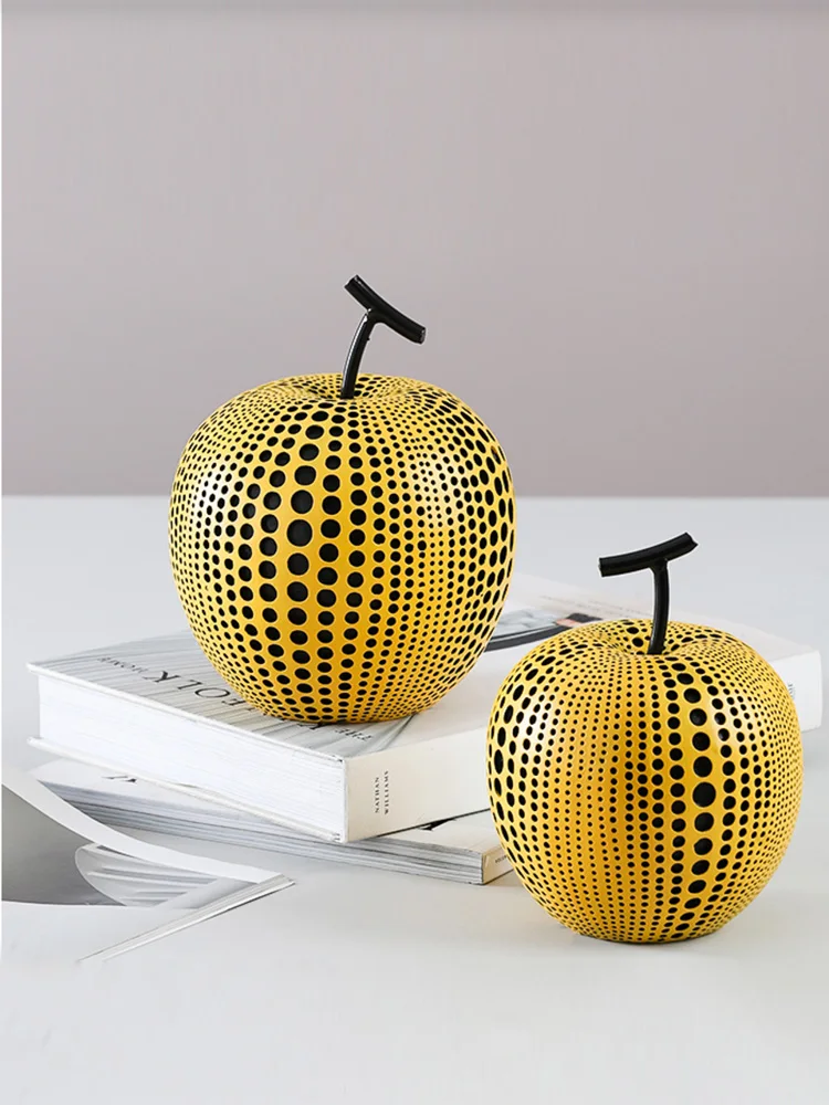 Nordic crafts pear decoration, modern and simple home office decoration soft resin