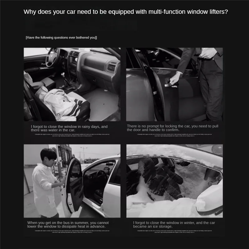 منظم نافذة أوتوماتيكي عملي obd التوصيل أقرب وحدة رفع نافذة السيارات ل BYD دولفين 2023-2024 1 قطعة #5