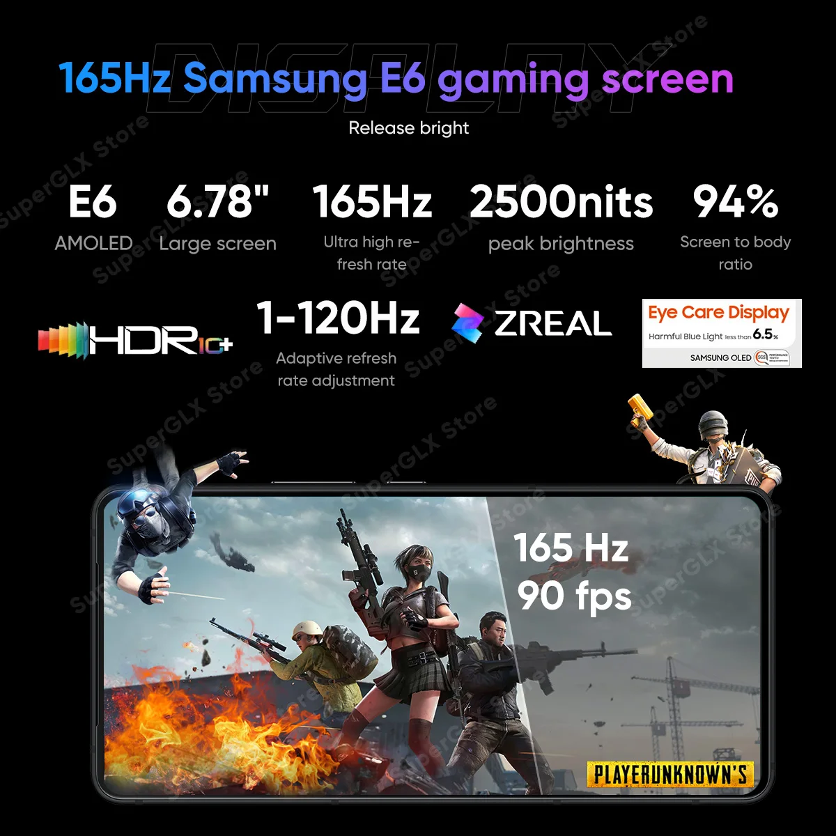 Imagem -04 - Pro Gaming Phone Rom Global Versão Snapdragon Gen 5g 6.78 Display 165hz Câmeras Triplas 50mp Carregador 65w Rog8 e
