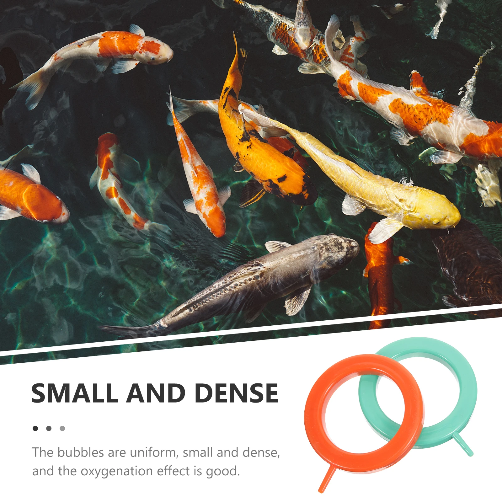 

2pcs Aquarium Bubble Stone Oxygen Stone Small Fish Tank Bubbler Diffuser Mute Aerator Uniform Bubbles Fish Tanks Accessories