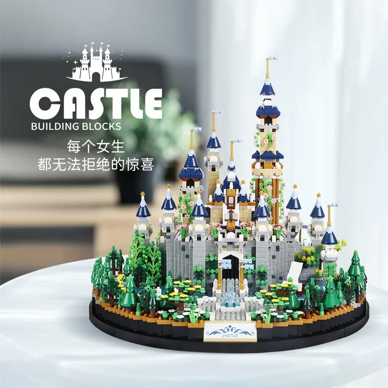 826 Fairy Tale Castle Building Series Compatible with Micro-Particle Assembly Building Block Toys for Boys Building blocks