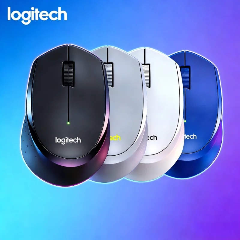 

Бесшумная офисная мышь Logitech M330, длительное время автономной работы, портативная и нескользящая, незаменима для деловых поездок и офисной работы
