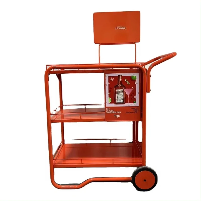 New Design Custom Supermarket Equipment Store Antique or Ceramics Metal Stand Display Racks