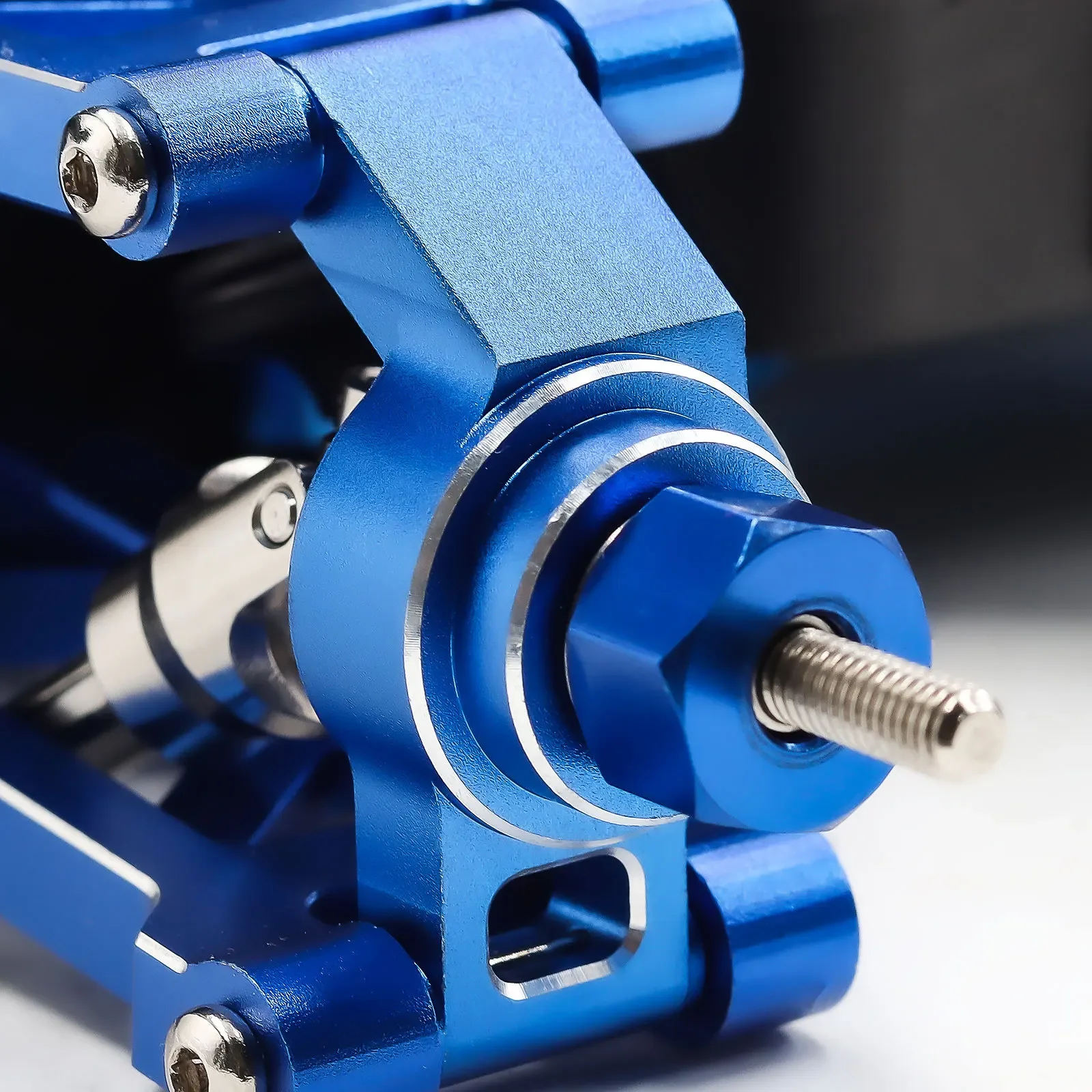 Bloques de dirección de Metal, portadores de eje helicoidal 10734 10751 para TRAXXAS Mini Maxx Mini XRT Monster Truck, piezas de mejora, accesorios